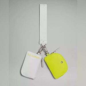 Lululemon key chains card holder and coin holder